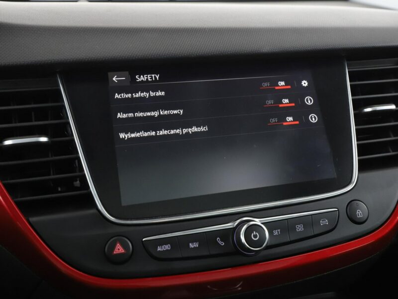 Opel Crossland X 1.2T GS Line Automat Panorama Nawigacja Tempomat Grzane Fotele Kamera