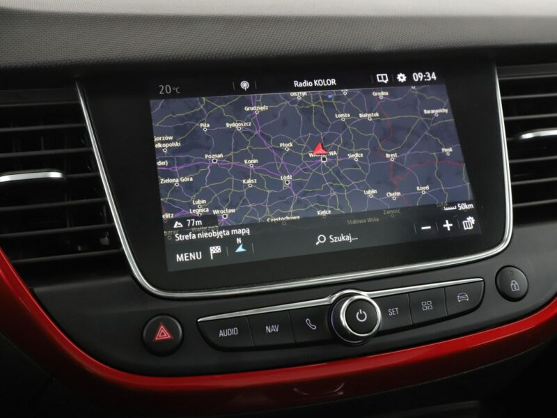 Opel Crossland X 1.2T GS Line Automat Panorama Nawigacja Tempomat Grzane Fotele Kamera