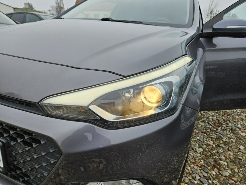 Hyundai i20 Opłacony Zadbany Serwisowany Bogaty Full Led 1 Wł Po Serwisie II (2014-2020)