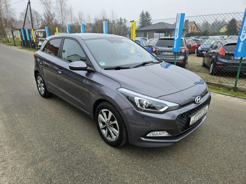 Hyundai i20 Opłacony Zadbany Serwisowany Bogaty Full Led 1 Wł Po Serwisie II (2014-2020)