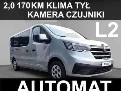 Renault Trafic L2 170KM 2,0 Niska Cena Klim tył Czujniki Kamera Od ręki !! 2117 zł III (2014-)