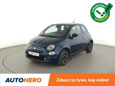 Fiat 500 FV23 1.0 Mild-Hybrid Club Klimatronik Tempomat Uconnect Asystenci PDC I (2007-)
