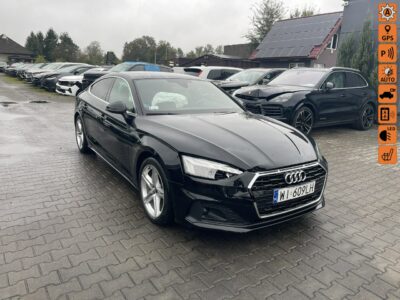 Audi A5 Sportback Sportback Skóra Podgrzewanie Klimatronik Kamera 204KM F5 (2016-2024)
