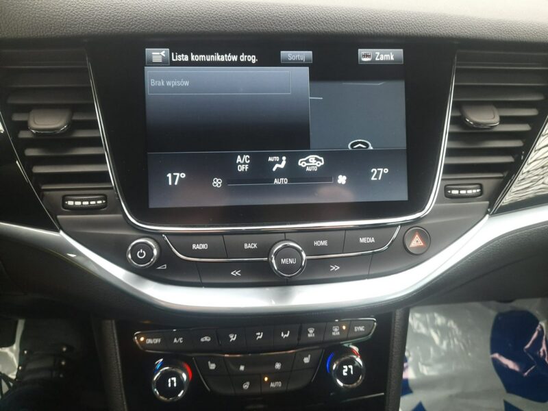 Opel Astra BOGATE WYPOSAŻENIE! IDEALNY MECHANICZNIE! SILNIK 1.6 CDTi , JAK NOWY! K (2015-2021)