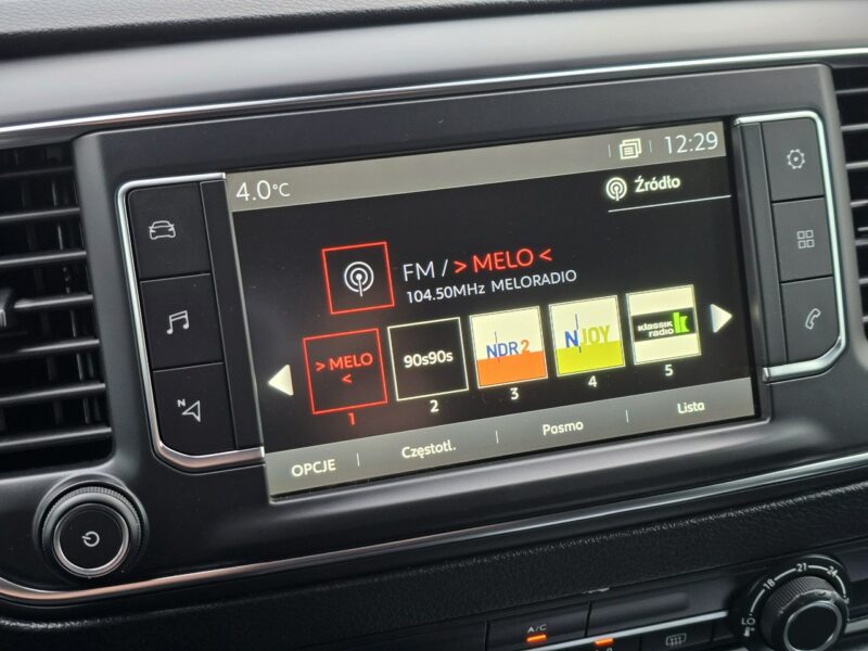 Citroen SpaceTourer 2,0HDI 9 Osób.Navi.Kamera 360Stopni.Asystent Pasa Ruchu.Serwis