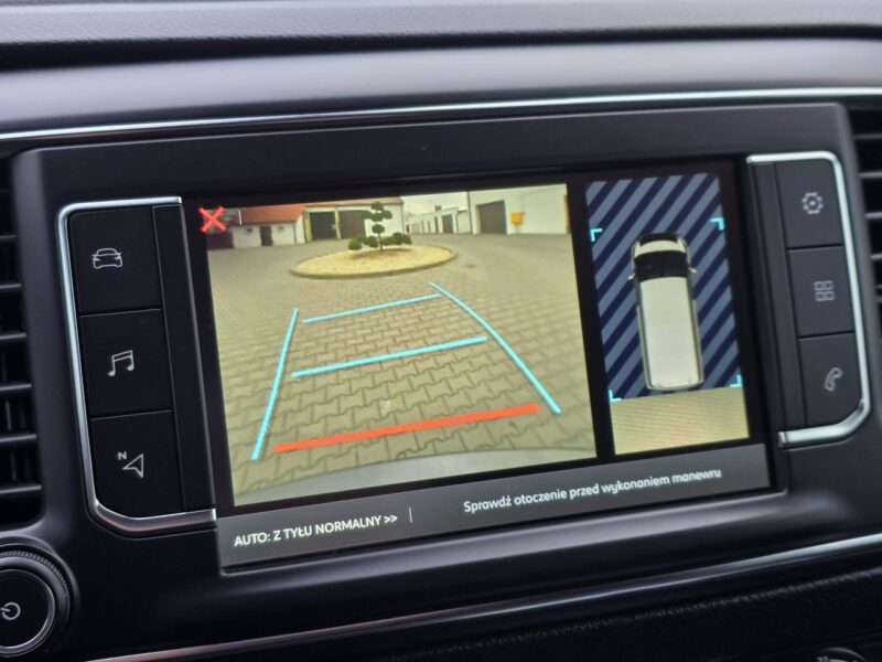 Citroen SpaceTourer 2,0HDI 9 Osób.Navi.Kamera 360Stopni.Asystent Pasa Ruchu.Serwis