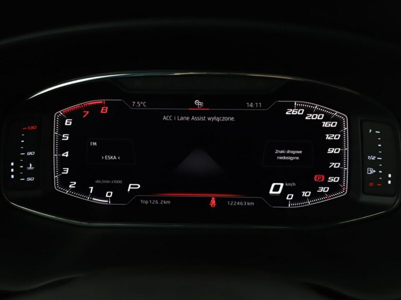 Seat Leon DSG full LED navi virtual cocpit grzane fotele klima auto III (2012-)