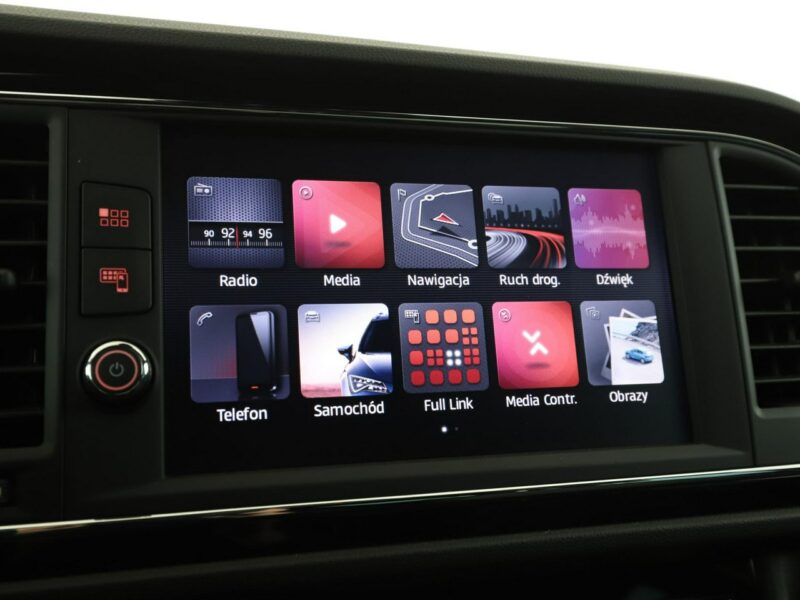 Seat Leon DSG full LED navi virtual cocpit grzane fotele klima auto III (2012-)