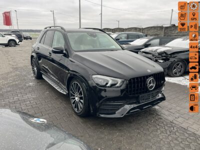 Mercedes GLE 400 AMG Line 4Matic Kamery 360 Skóra Wentylacja Pamięć 330KM W167 (2019 - )