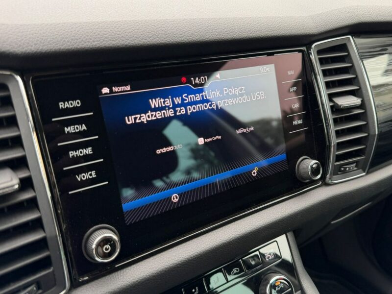 Škoda Kodiaq Salon Polska Bezwypadkowy Gwarancja Drugi właściciel Koła zimowe I (2016-2024)