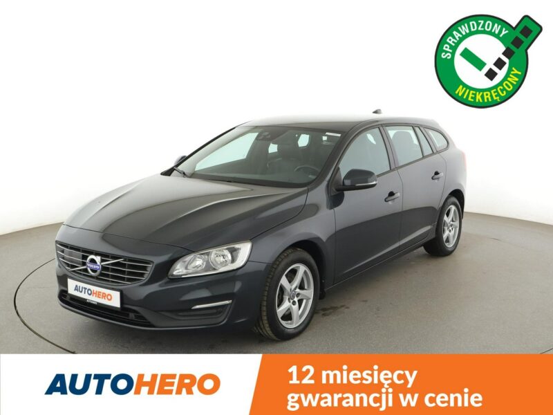 Volvo V60 FV23% automat skóra navi klima auto grzane fotele ACC czujniki parkowa I (2010-2018)