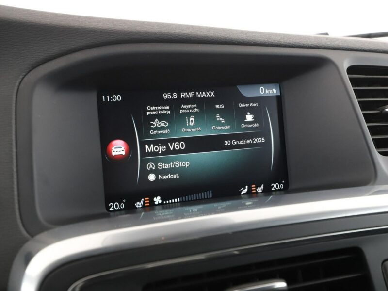 Volvo V60 FV23% automat skóra navi klima auto grzane fotele ACC czujniki parkowa I (2010-2018)