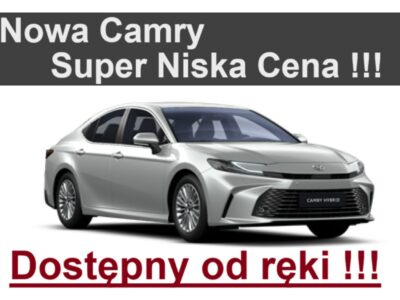 Toyota Camry Nowa Camry 230KM Comfort Dostępny od ręki Kamera od ręki 1820 zł V (2002-2006)