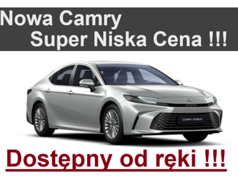 Toyota Camry Nowa Camry 230KM Comfort Dostępny od ręki Kamera od ręki 1820 zł V (2002-2006)